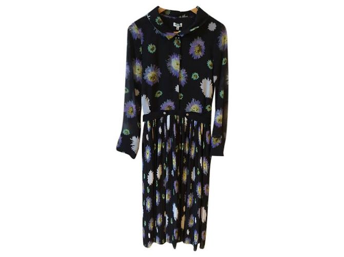 KENZO Kleider T.FR 36 Polyester Schwarz - Ansicht 6