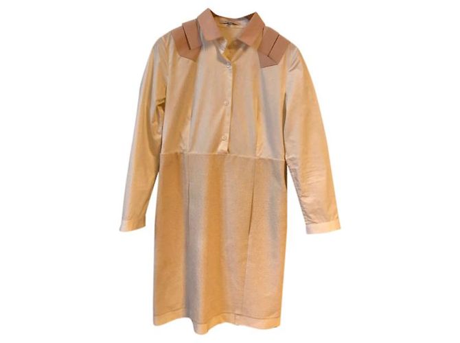 Vestidos CARVEN T.FR 38 Algodón Blanco - vista 6