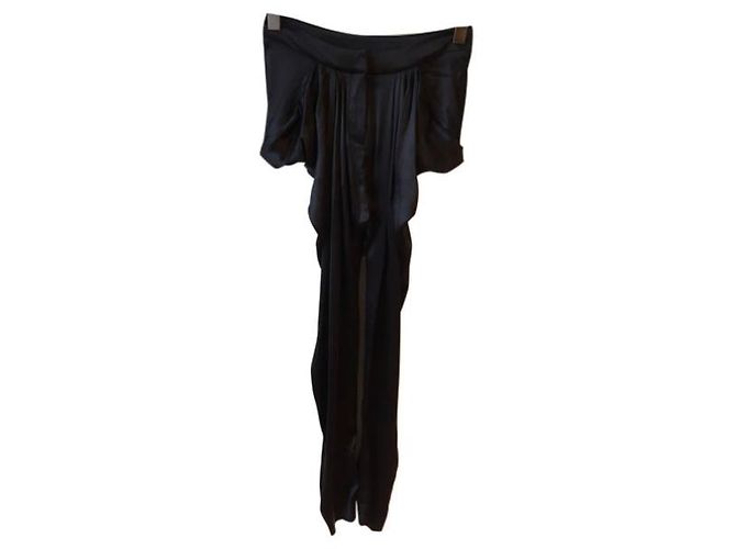 Pantalones BALMAIN T.FR 36 Sintético Negro - vista 5