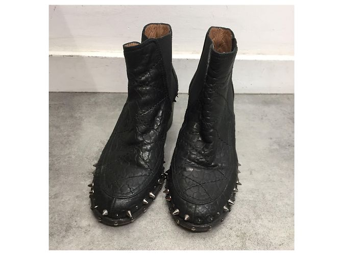 Botines LAURENCE DACADE T.EU 37 Cuero Negro - vista 2