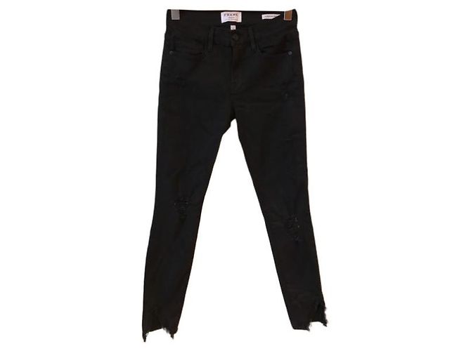 & Other Stories FRAME Jeans T.FR 36 Denim - Jeans Negro - vista 6