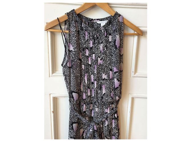 DIANE VON FURSTENBERG Kleider T.FR 36 Polyester Schwarz - Ansicht 2