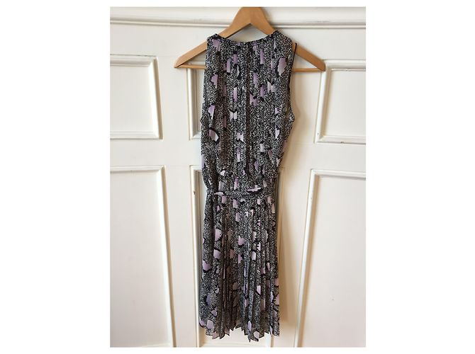 DIANE VON FURSTENBERG Kleider T.FR 36 Polyester Schwarz - Ansicht 3