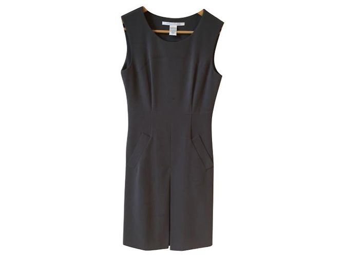 DIANE VON FURSTENBERG Kleider T.FR 36 Polyester Grau - Ansicht 5
