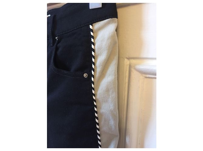 ISABEL MARANT ETOILE Jeans T.FR 36 Algodón Negro - vista 2