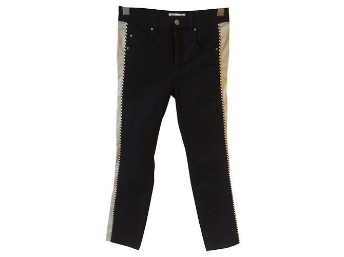 ISABEL MARANT ETOILE Jeans T.FR 36 Algodón Negro - vista 6