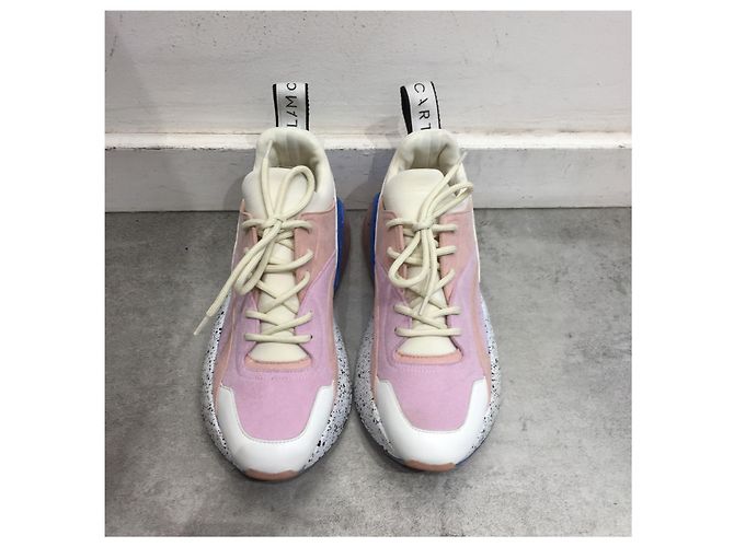 Stella Mc Cartney Sneakers STELLA MCCARTNEY T.EU 36 Pelle Rosa - vista 3