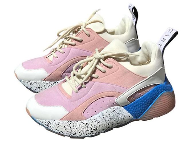 Stella Mc Cartney Sneakers STELLA MCCARTNEY T.EU 36 Pelle Rosa - vista 7