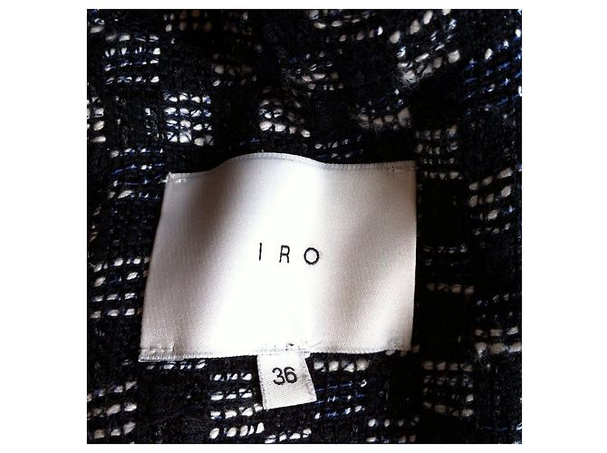 Giacca IRO T.FR 36 Cotone Nero - vista 3