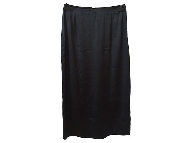 DOLCE & GABBANA Faldas T.FR 36 Seda Negro - vista 4