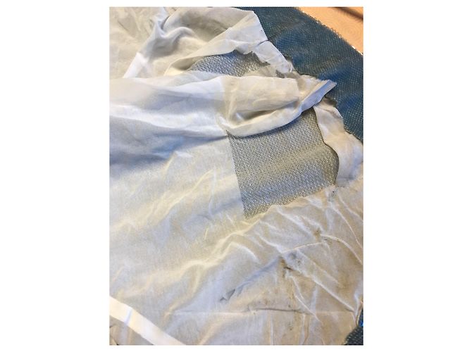 PRADA Kleid T.International XS Synthetisch Blau - Ansicht 7