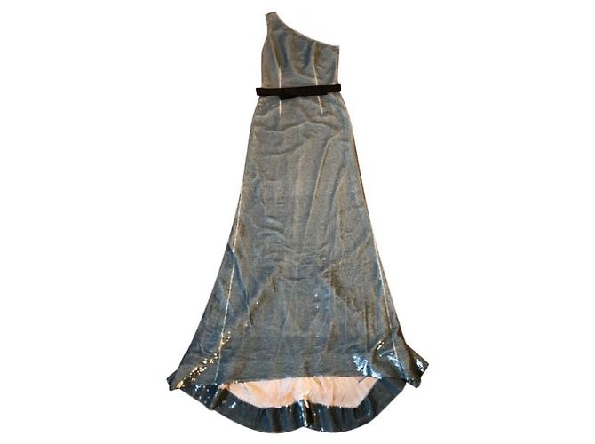 PRADA Kleid T.International XS Synthetisch Blau - Ansicht 9
