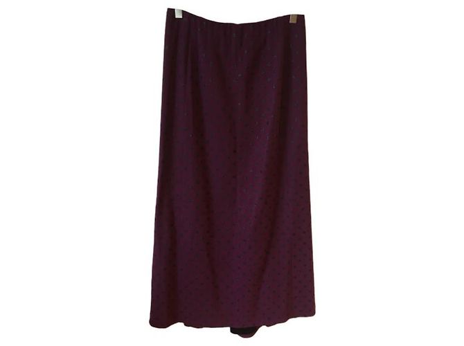 Faldas MARC JACOBS T.International S Lana Púrpura - vista 6