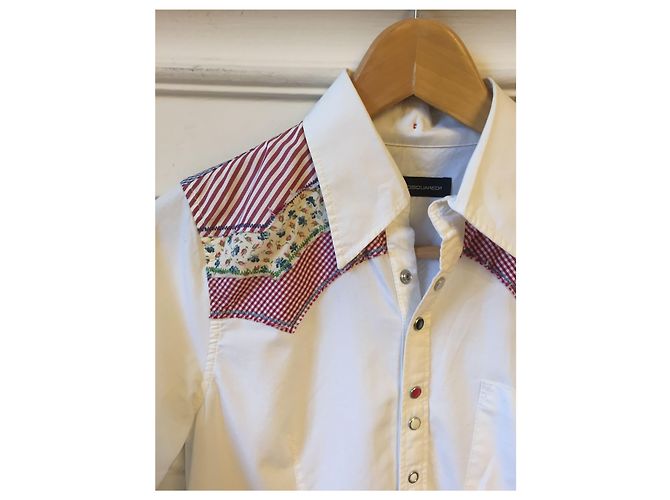 DSQUARED2 Tops T.FR 36 Algodão Branco - vista 2