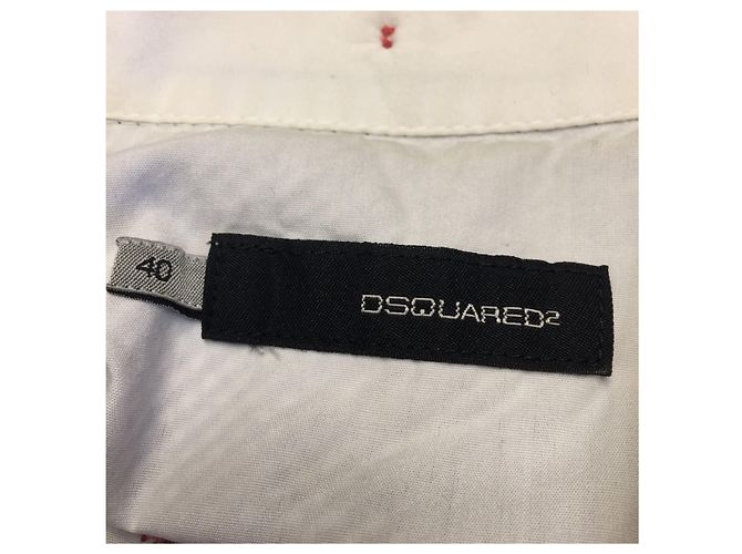 DSQUARED2 Tops T.FR 36 Algodão Branco - vista 4