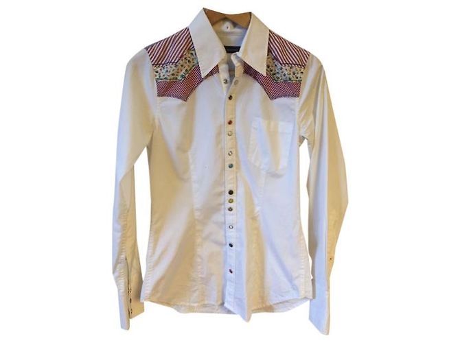 DSQUARED2 Tops T.FR 36 Algodão Branco - vista 6