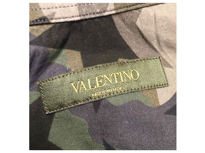 Camicie VALENTINO GARAVANI T.International M Cotone Cachi - vista 5