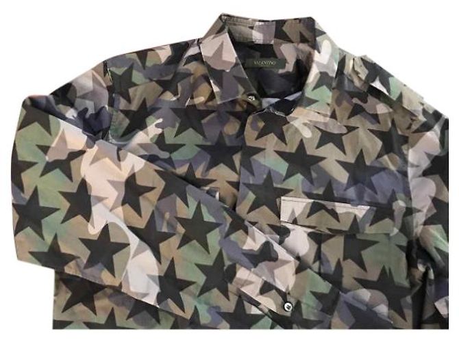 Camicie VALENTINO GARAVANI T.International M Cotone Cachi - vista 8