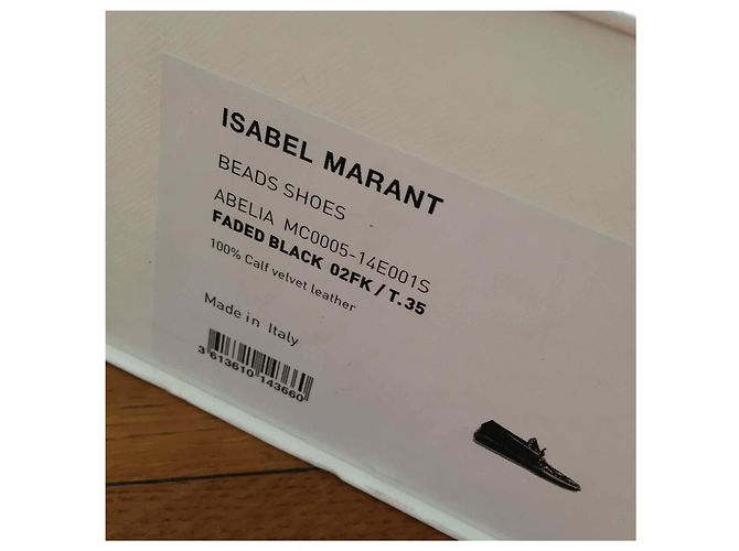 ISABEL MARANT Stivaletti T.EU 35 Camoscio Nero - vista 5