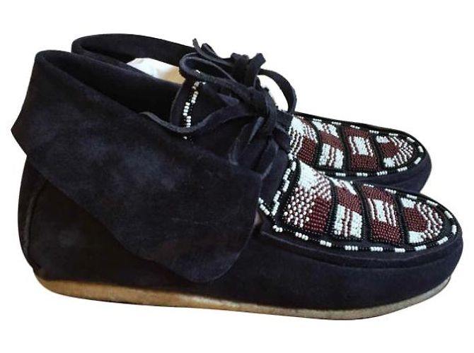 ISABEL MARANT Stivaletti T.EU 35 Camoscio Nero - vista 6
