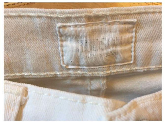 HUDSON Jeans T.FR 36 Cotone Bianco - vista 4