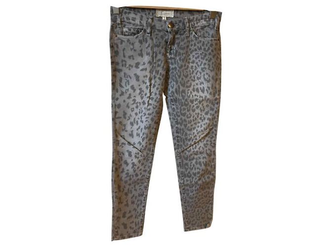 CURRENT ELLIOTT Jeans T.FR 36 Cotone Grigio - vista 5