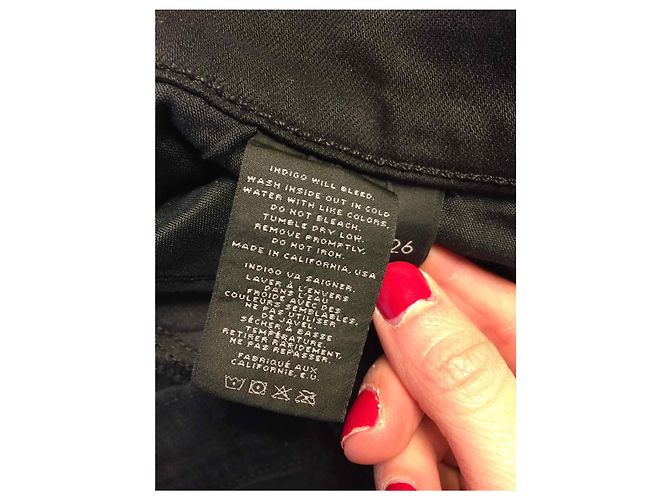 J BRAND Jeans T.US 26 Algodón Negro - vista 5