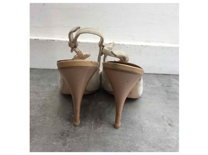 GIUSEPPE ZANOTTI Tacchi T.EU 38 Camoscio Beige - vista 3