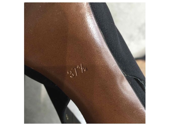 WALTER STEIGER Tacchi T.EU 37.5 Tessuto Nero - vista 5