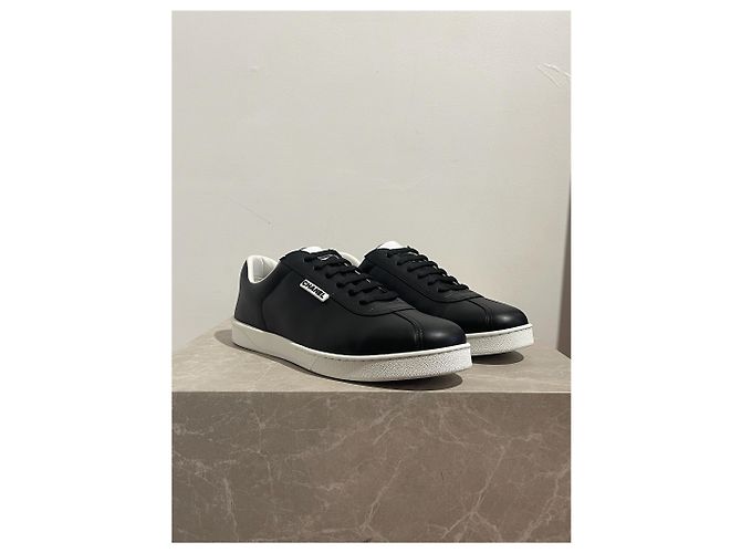 Sneakers CHANEL T.EU 43 Pelle Nero - vista 3