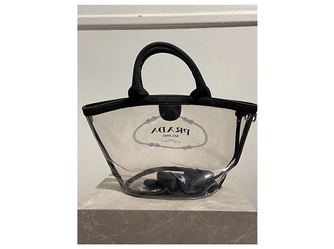 Bolsas PRADA T. Plástico Preto - vista 2