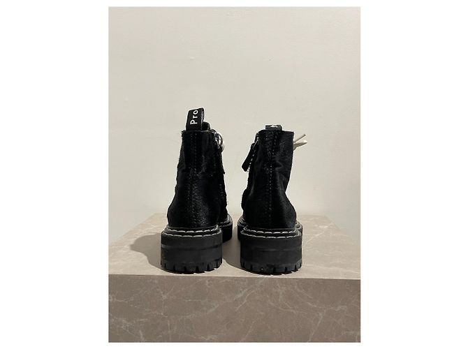 PROENZA SCHOULER Botas de tornozelo T.EU 37.5 Couro - vista 4