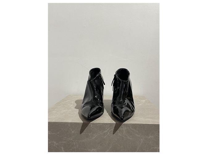 Stivaletti BALENCIAGA T.EU 38 Pelle verniciata - vista 5