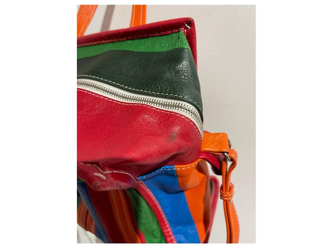 Borse BALENCIAGA T. Pelle Multicolore - vista 7