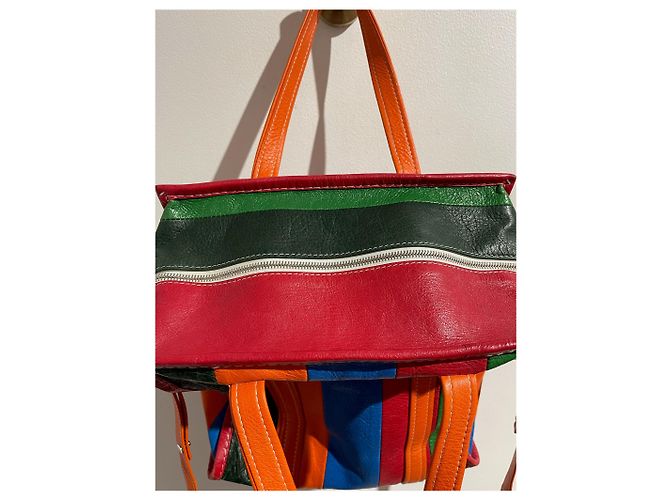 Borse BALENCIAGA T. Pelle Multicolore - vista 8