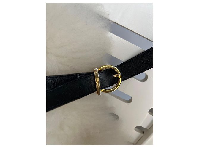 Borsa Salvatore Ferragamo in pelle blu navy - vista 4