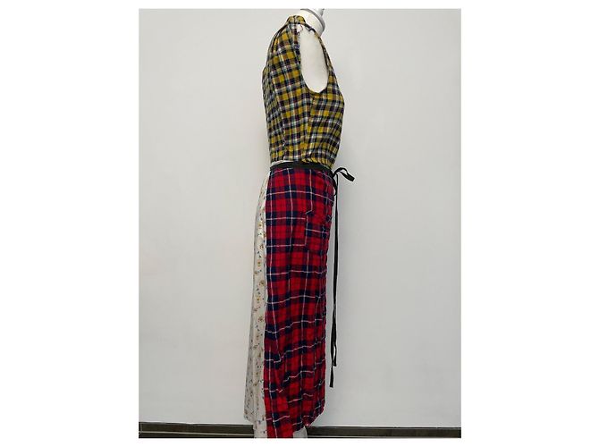 Abito R13 in cotone multicolore - vista 11