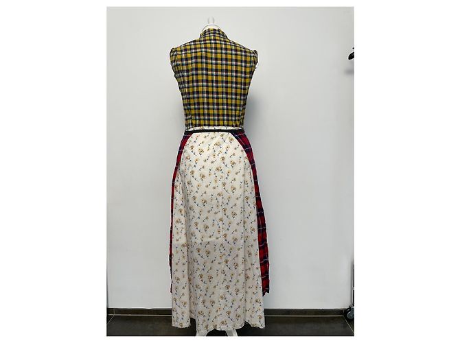 Abito R13 in cotone multicolore - vista 12