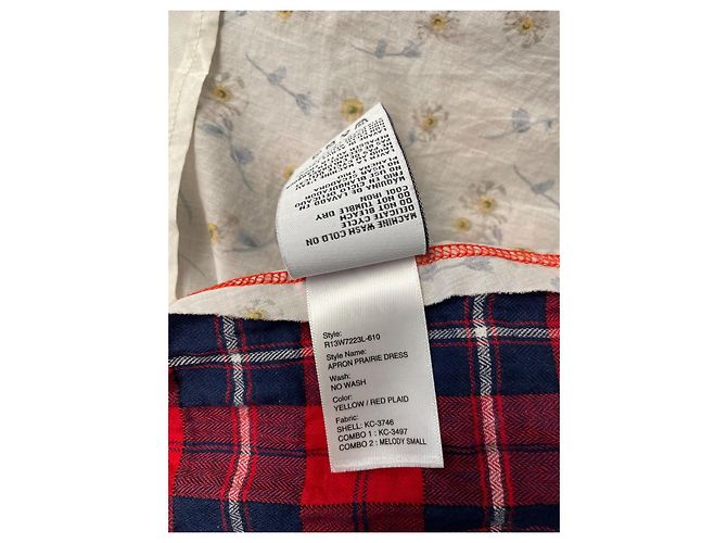 Abito R13 in cotone multicolore - vista 4