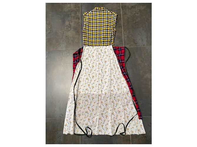 Abito R13 in cotone multicolore - vista 5