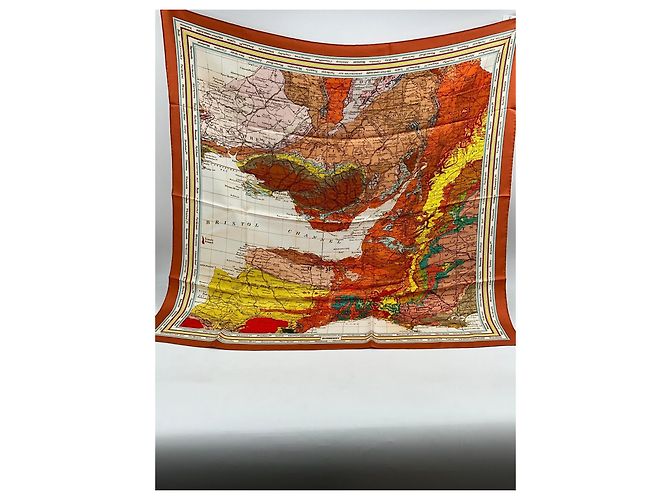Sciarpa di seta Burberry 90x90cm Multicolore - vista 2