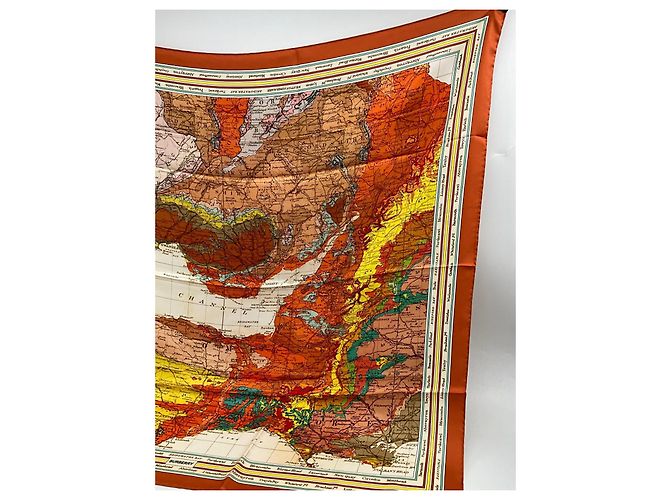 Sciarpa di seta Burberry 90x90cm Multicolore - vista 7