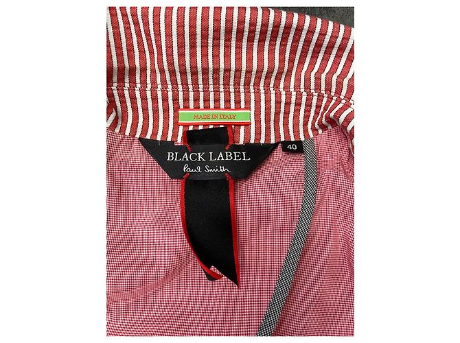 Blazer Paul Smith Rojo de Algodón Corte Slim Roja - vista 2