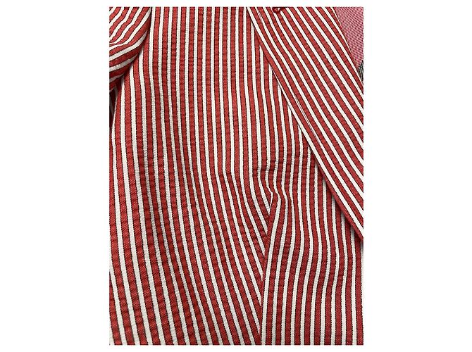 Blazer Paul Smith Rojo de Algodón Corte Slim Roja - vista 9