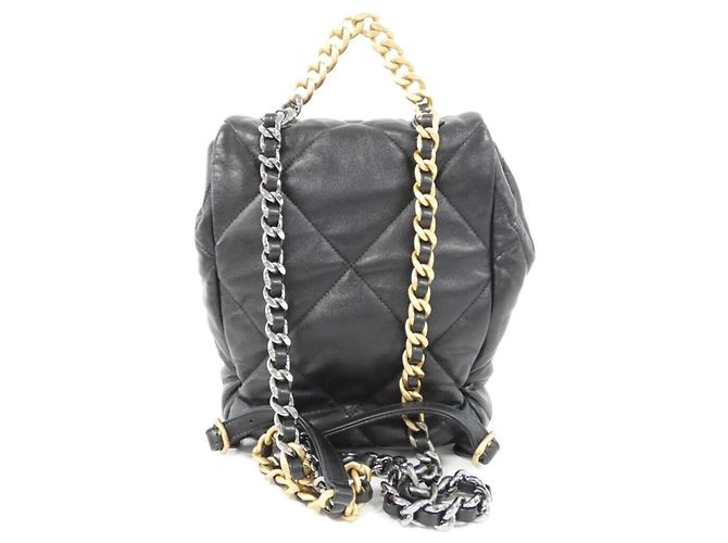 Zaino Chanel 19 Linea AS4223 Nero - vista 2