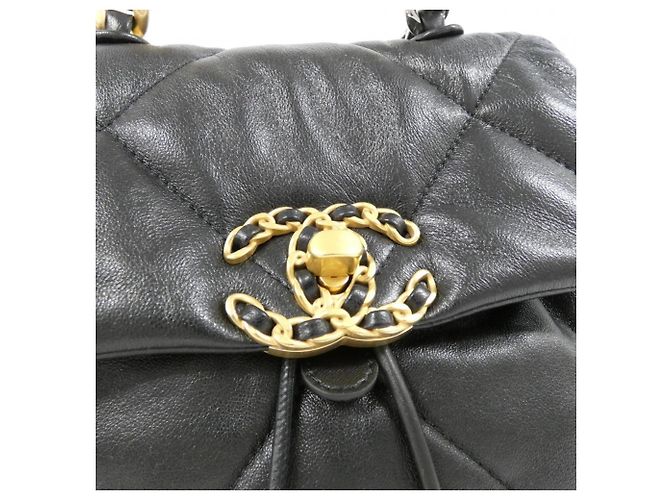 Zaino Chanel 19 Linea AS4223 Nero - vista 4