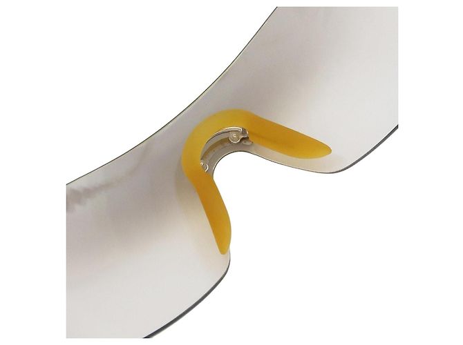 Gafas de sol sin montura Millenium con logo plateado Christian Dior Plata - vista 3