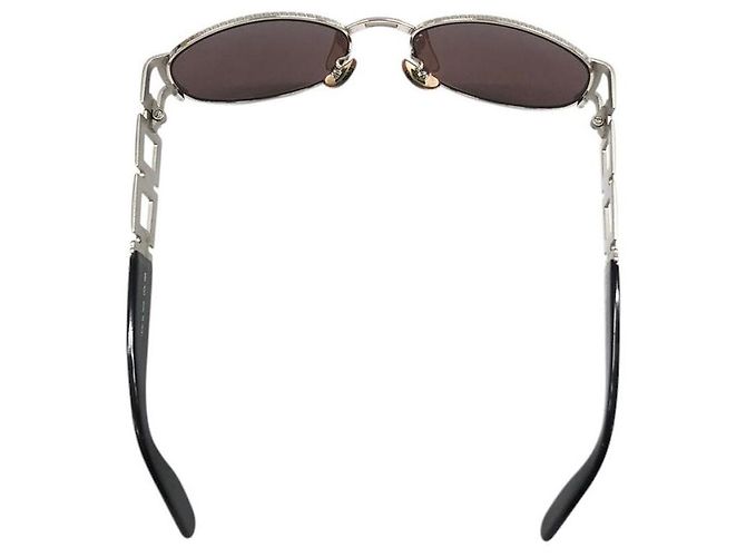 Fendi Silber FF Logo Sonnenbrille SL7070 - Ansicht 4