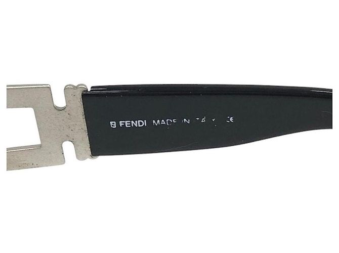 Fendi Silber FF Logo Sonnenbrille SL7070 - Ansicht 6