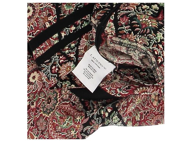 FALDA LAURENCE BRAS T.International M Viscosa Roja - vista 6